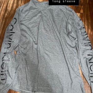 calvin klein long sleeve tee